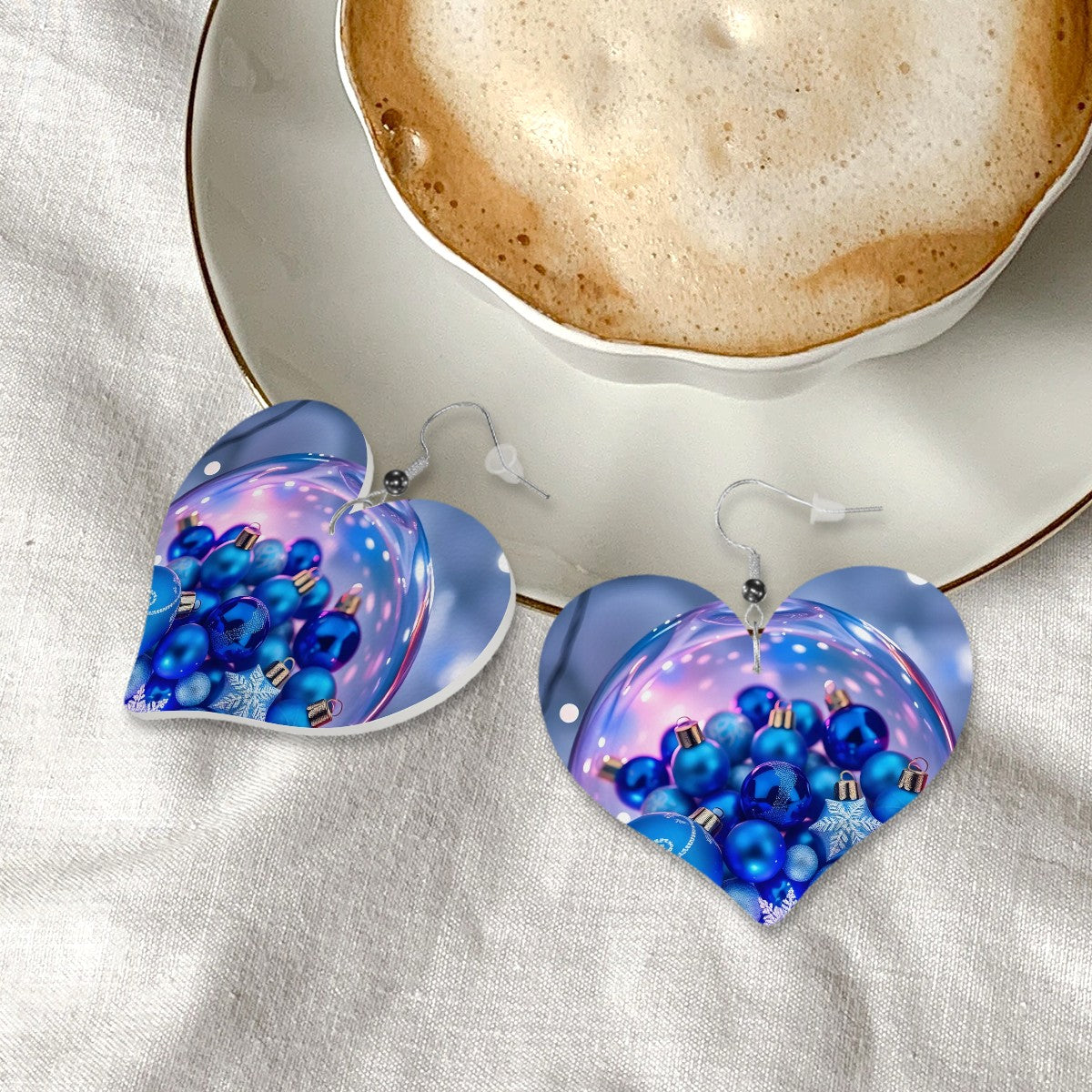Heart Shape Leather Earrings - World Kryptonite