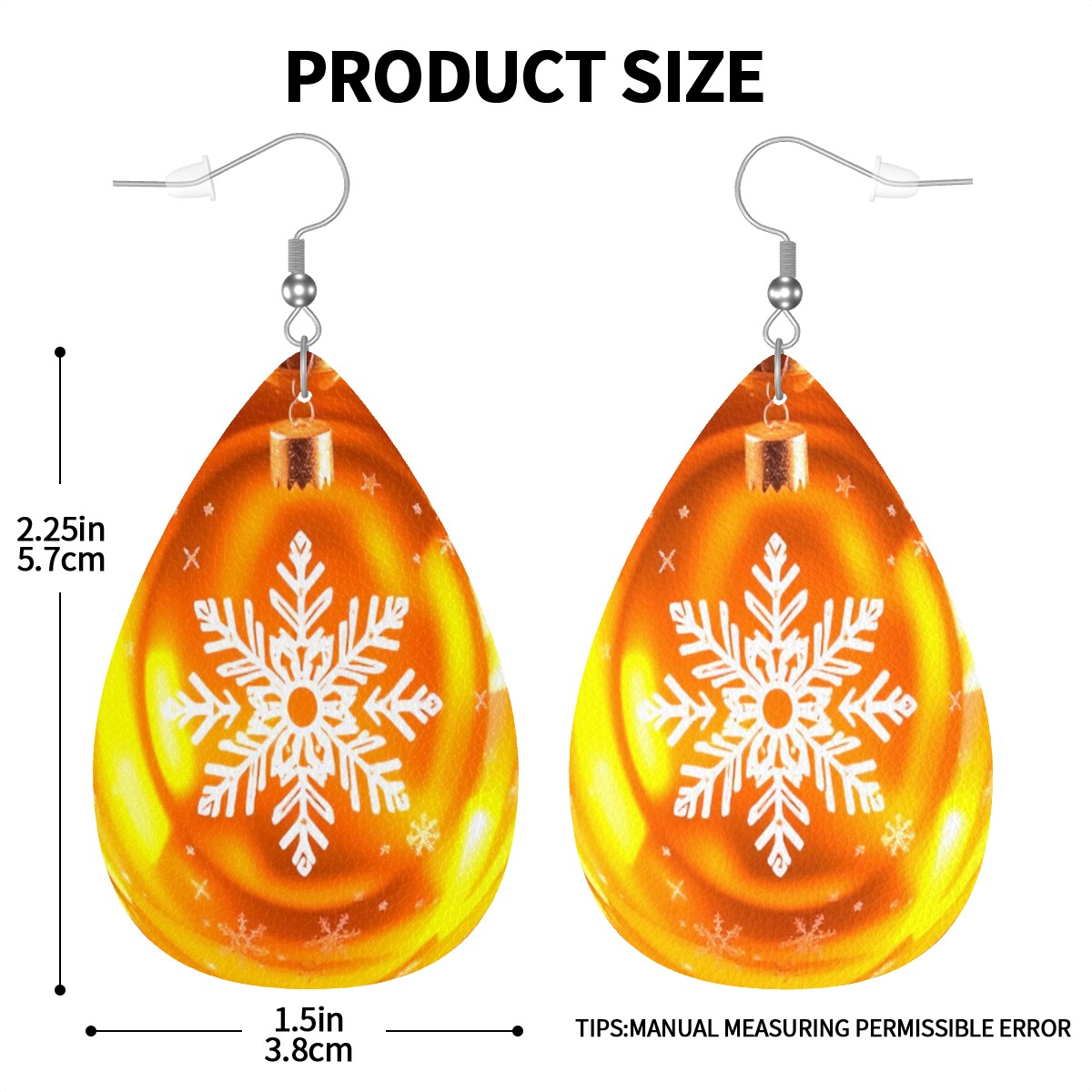Leather Teardrop Earrings - World Kryptonite