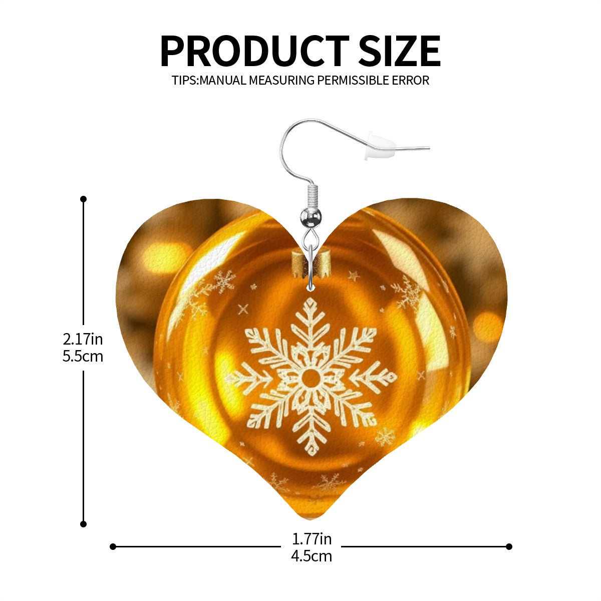 Heart Shape Leather Earrings - World Kryptonite