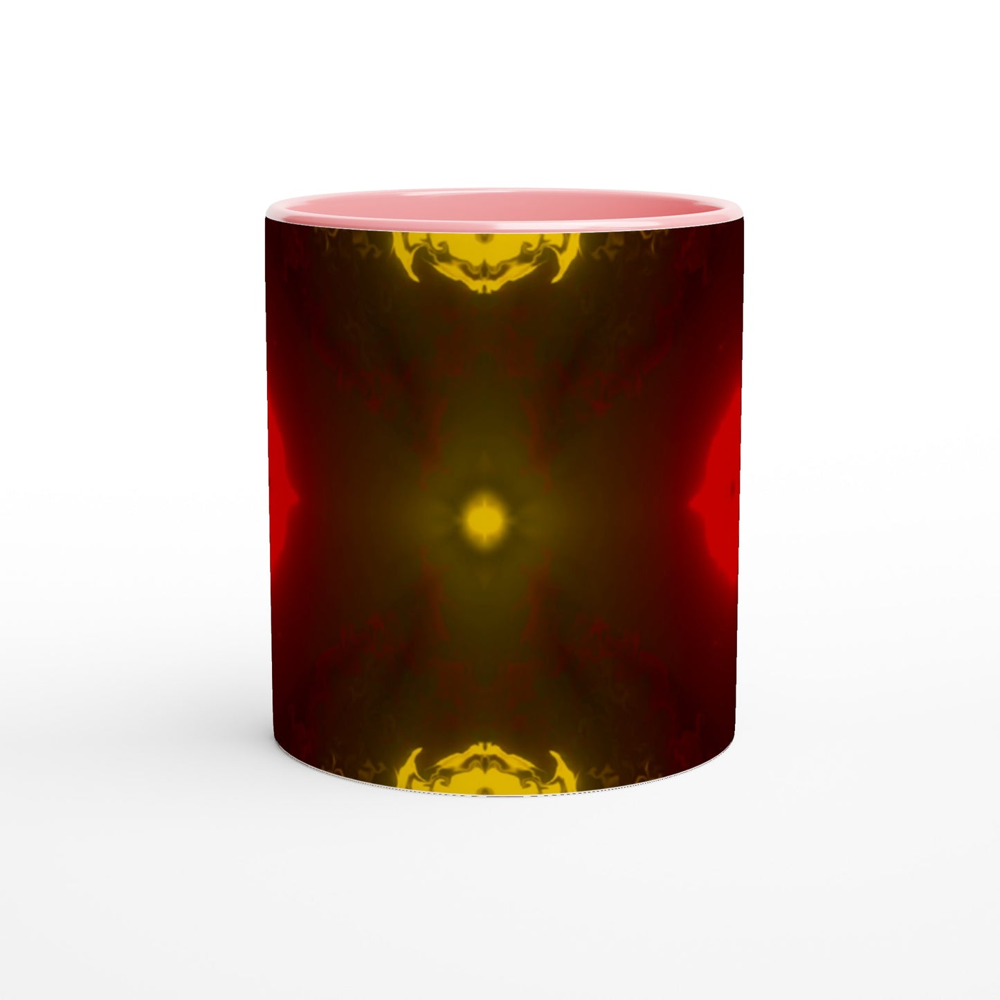 Belgium White Ceramic Mug with Color Inside - World Kryptonite