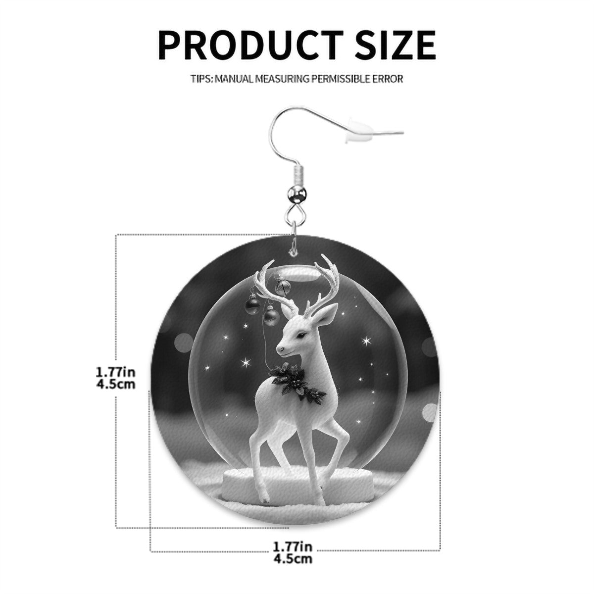 Leather Round Earrings - World Kryptonite