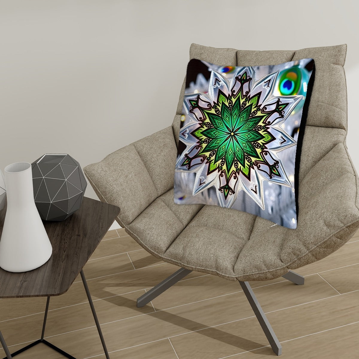 Mystic Plush Throw Pillow Covers (Double-sided Design) - World Kryptonite
