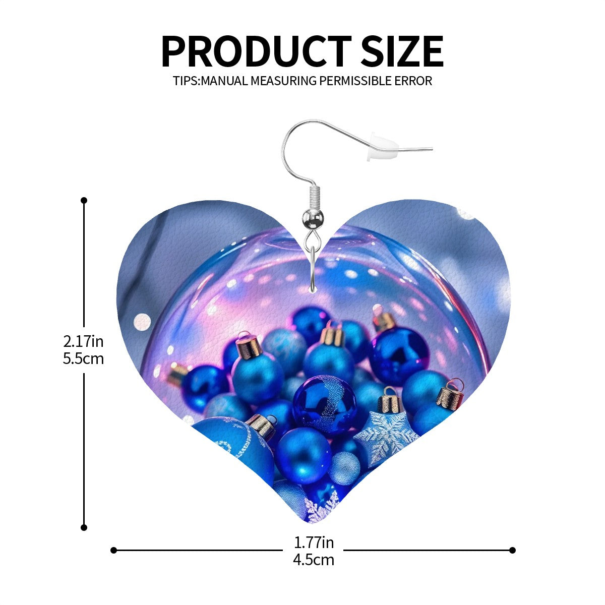 Heart Shape Leather Earrings - World Kryptonite