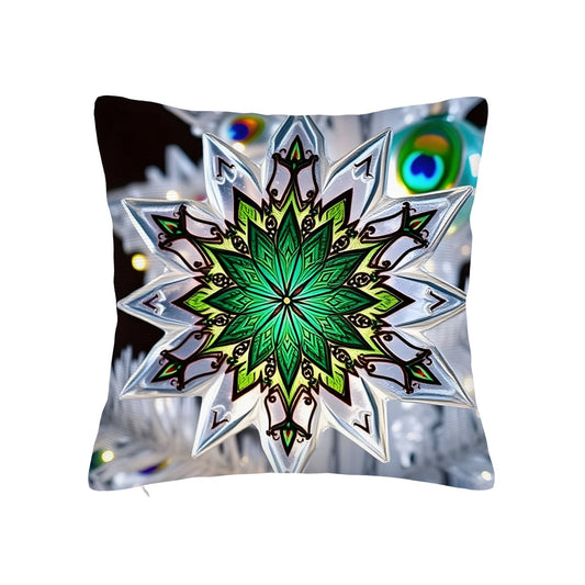 Mystic Plush Throw Pillow Covers (Double-sided Design) - World Kryptonite