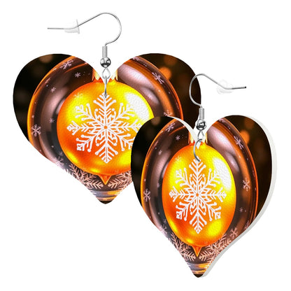 Heart Shape Leather Earrings - World Kryptonite