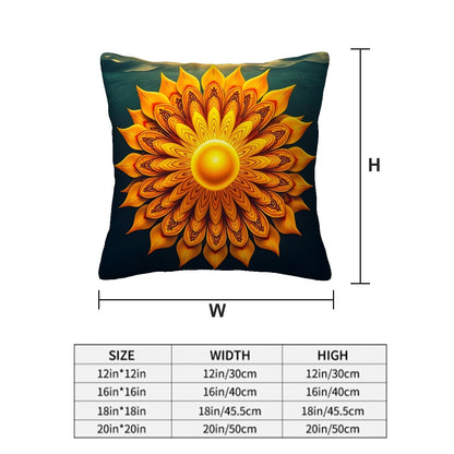 All Season Throw Pillow Covers (Single-Sided Design) - World Kryptonite