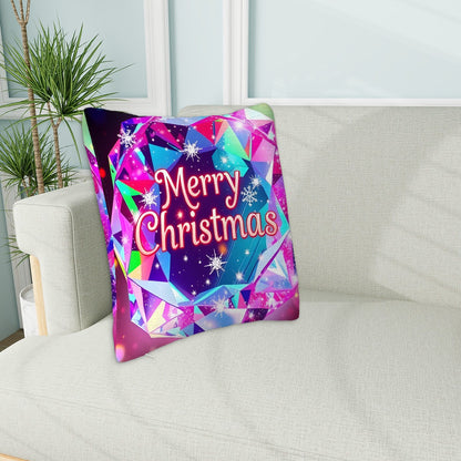 Christmas Plush Throw Pillow Covers (Double-sided Design)