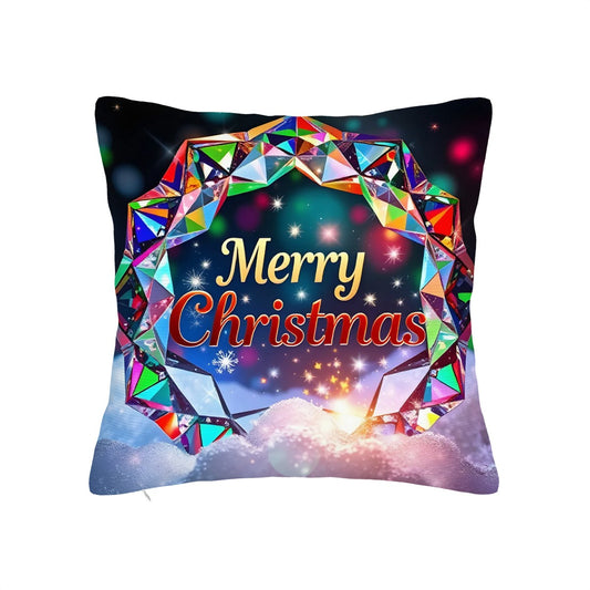 Christmas Plush Throw Pillow Covers (Double-sided Design)