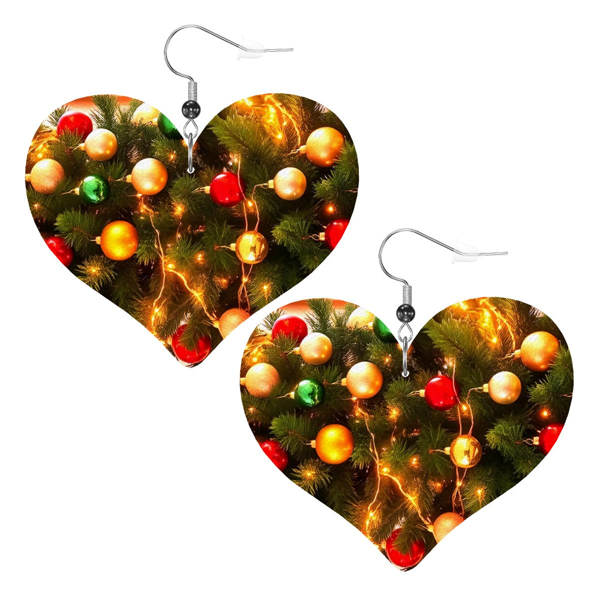 Heart Shape Leather Earrings - World Kryptonite