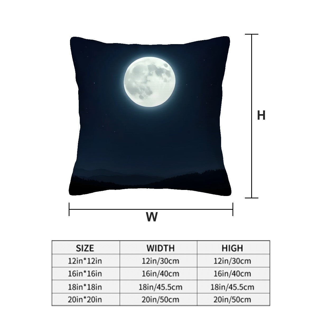 All Season Throw Pillow Covers (Single-Sided Design) - World Kryptonite