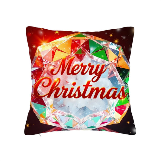 Christmas Plush Throw Pillow Covers (Double-sided Design)