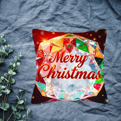 Christmas Plush Throw Pillow Covers (Double-sided Design)