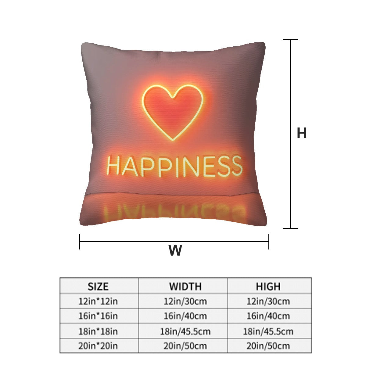 All Season Throw Pillow Covers (Single-Sided Design) - World Kryptonite