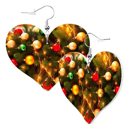 Heart Shape Leather Earrings - World Kryptonite