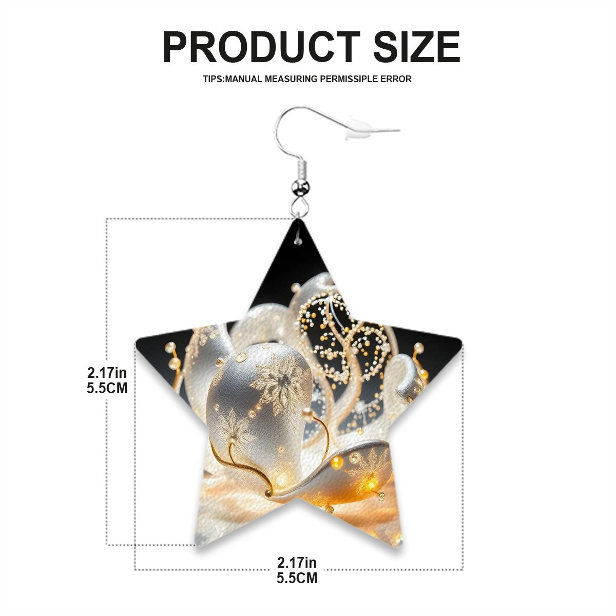 Leather Star Earrings - World Kryptonite