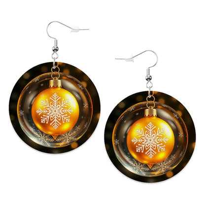 Leather Round Earrings - World Kryptonite