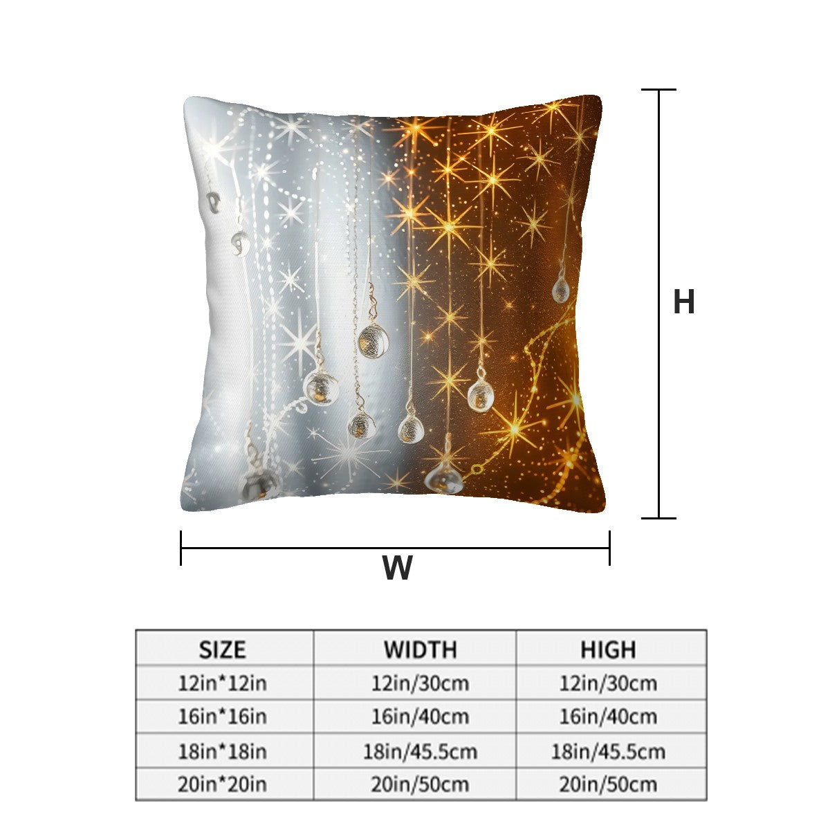 All Season Throw Pillow Covers (Single-Sided Design) - World Kryptonite