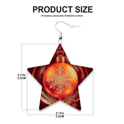 Leather Star Earrings - World Kryptonite